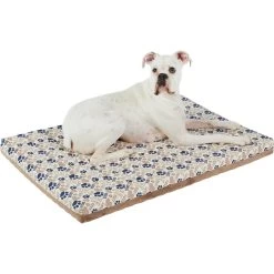 Frisco Micro Terry & Novelty Print Reversible Orthopedic Dog Crate Mat -Pet Dog Supplies Shop 255345 PT2. AC SS1800 V1616087643