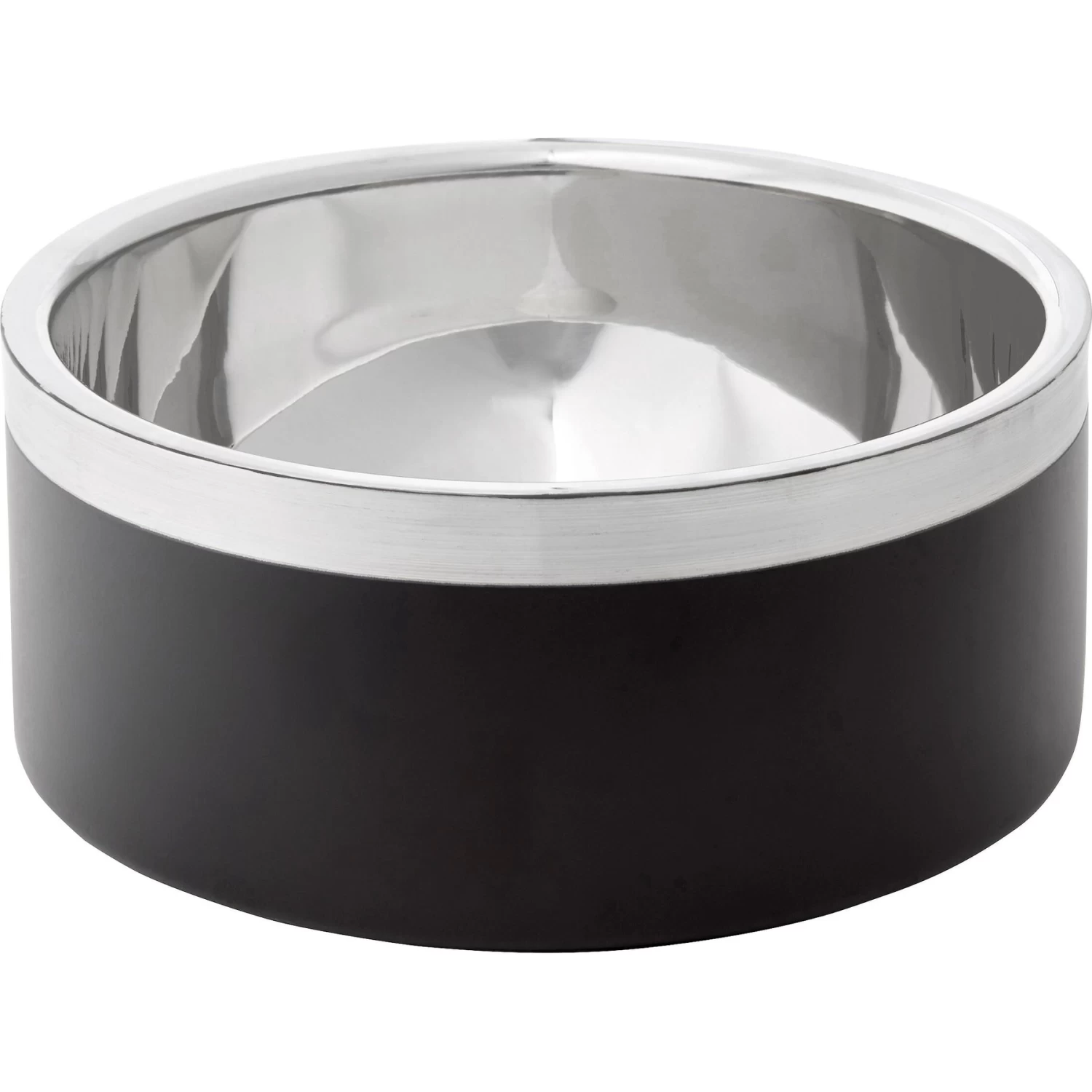 Frisco Insulated Two-Toned Non-Skid Stainless Steel Dog & Cat Bowl 1 Frisco Insulated Two-Toned Non-Skid Stainless Steel Dog & Cat Bowl