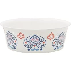 Frisco Bohemian Non-Skid Stainless Steel Dog & Cat Bowl