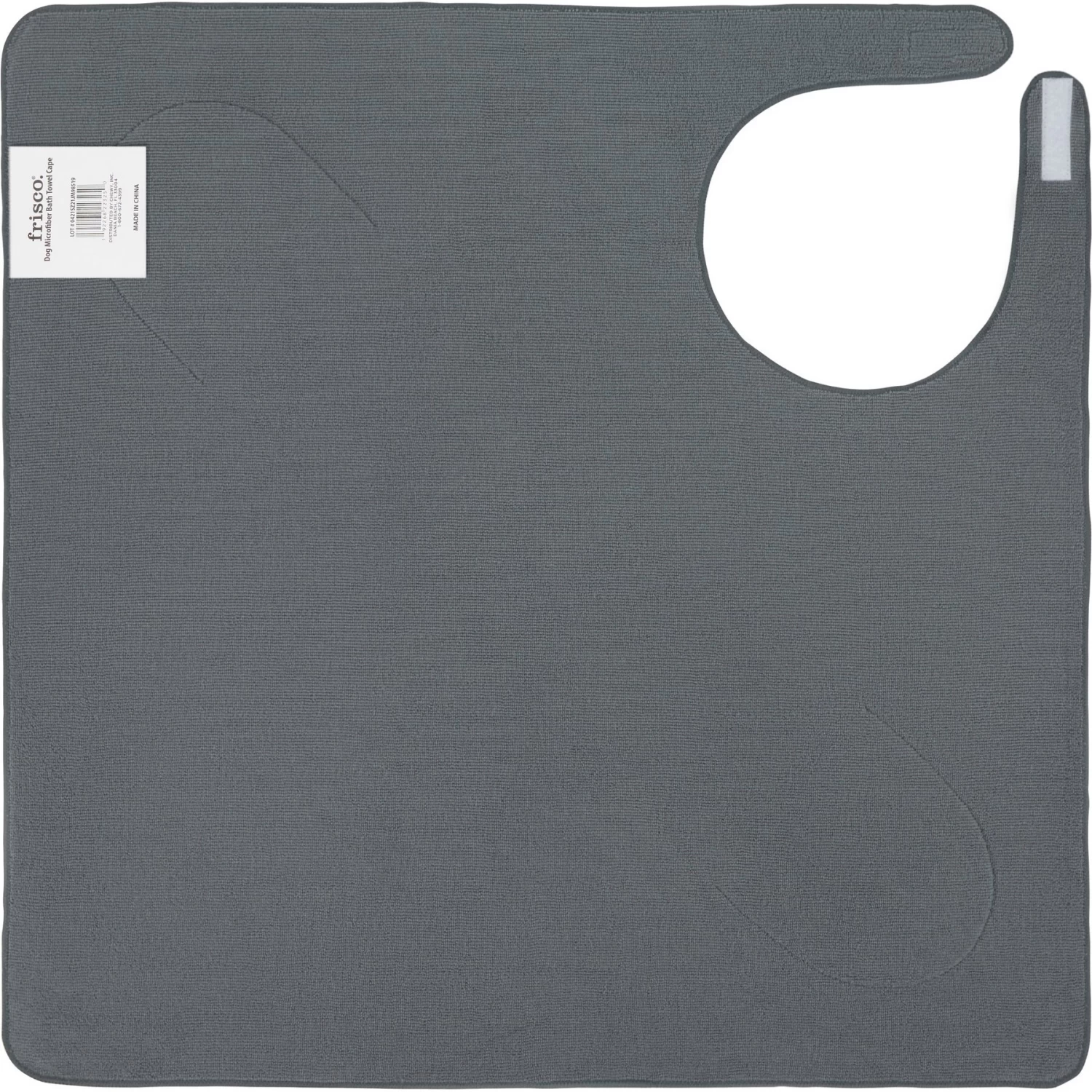 Frisco Embroidered Pawprint Microfiber Dog Bath Cape Towel 3 Frisco Embroidered Pawprint Microfiber Dog Bath Cape Towel - Image 3