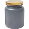 Frisco Modern Gold Rim Ceramic Treat Jar