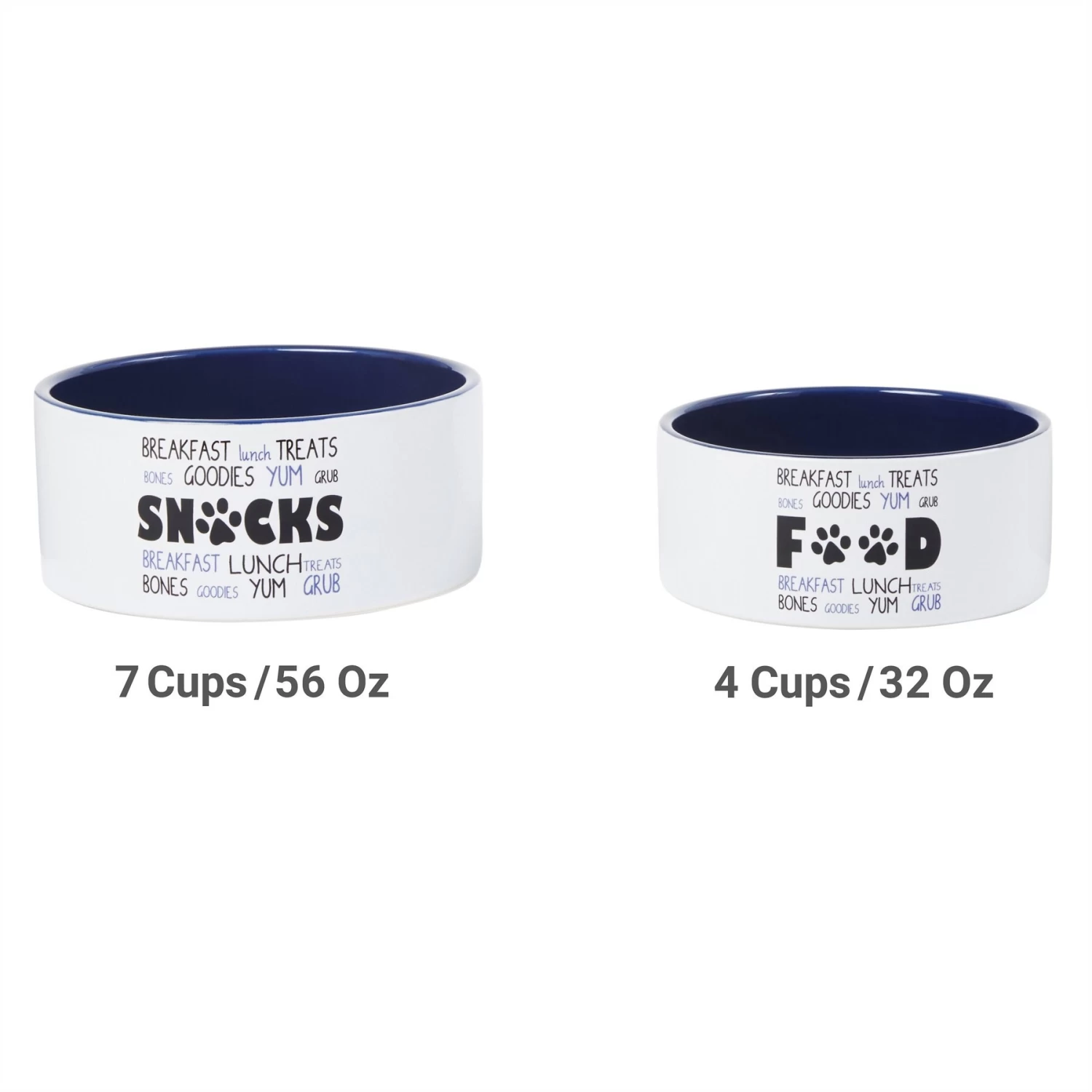 Frisco Food & Paw Non-skid Ceramic Dog Bowl 5 Frisco Food & Paw Non-skid Ceramic Dog Bowl - Image 5