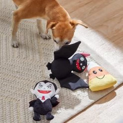 Frisco Halloween Haunted Friends Plush Squeaky Dog Toy -Pet Dog Supplies Shop 270363 PT3. AC SS1800 V1624816992