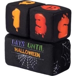 Frisco Halloween 30 Days Of Halloween Countdown Blocks Plush Squeaky Dog Toy