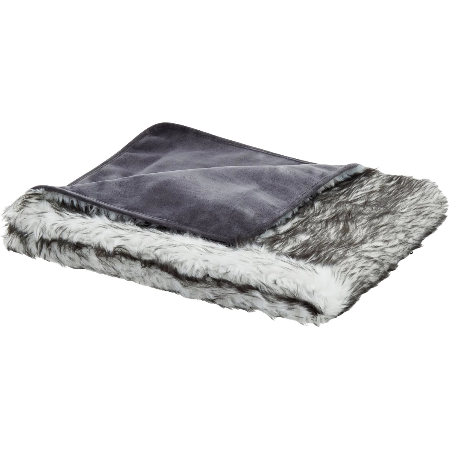 Frisco Faux Fur Cat & Dog Blanket 2 Frisco Faux Fur Cat & Dog Blanket - Image 2