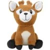Frisco Camping Deer Plush Squeaky Dog Toy