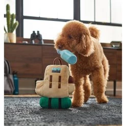 Frisco Camping Backpack Plush Squeaky Dog Toy -Pet Dog Supplies Shop 271005 PT3. AC SS1800 V1625009263