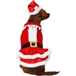 Frisco Mrs. Claus Dog & Cat Costume -Pet Dog Supplies Shop 276150 PT3. AC SS1800 V1631572139