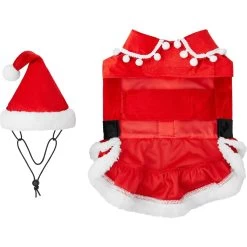 Frisco Mrs. Claus Dog & Cat Costume -Pet Dog Supplies Shop 276150 PT5. AC SS1800 V1631569990