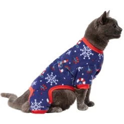 Frisco Snowy Nights Dog & Cat Cozy Polar Fleece PJs 9 Frisco Snowy Nights Dog & Cat Cozy Polar Fleece PJs -Pet Dog Supplies Shop 276448 PT2. AC SS1800 V1637683010