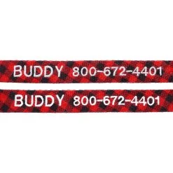 Frisco Buffalo Check Polyester Personalized Dog Collar -Pet Dog Supplies Shop 280763 PT2. AC SS1800 V1621540648