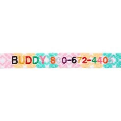 Frisco Pastel Tie Dye Polyester Personalized Dog Collar -Pet Dog Supplies Shop 280770 PT2. AC SS1800 V1621540643