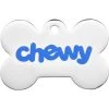 Frisco Chewy Stainless Steel Personalized Dog ID Tag With Enamel Infill