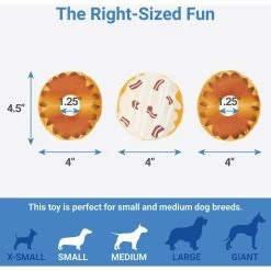 Frisco Fall Box Of Donuts Hide & Seek Puzzle Plush Squeaky Dog Toy -Pet Dog Supplies Shop 285639 PT2. AC SS1800 V1636990890