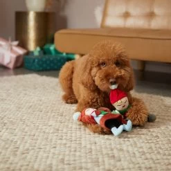 Frisco Holiday Carolers Plush Squeaky Dog Toy, 3 Count -Pet Dog Supplies Shop 287169 PT3. AC SS1800 V1632774907