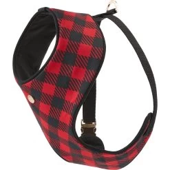 Frisco Fashion Over-The-Head Harness, Blue Plaid -Pet Dog Supplies Shop 287472 PT4. AC SS1800 V1632316113