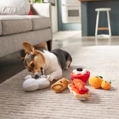 Frisco Lunar New Year Good Fortune Food Plush Squeaky Dog Toy -Pet Dog Supplies Shop 298883 PT3. AC SS1800 V1640269293