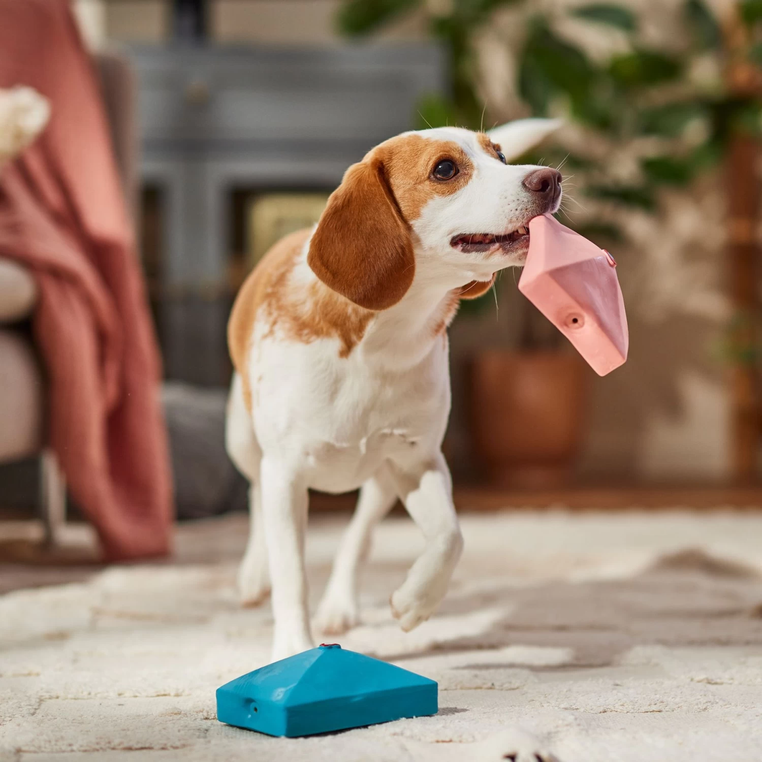 Frisco Valentine Love Letters Latex Squeaky Dog Toy 3 Frisco Valentine Love Letters Latex Squeaky Dog Toy - Image 3