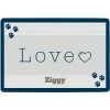 Frisco Love Cutout Personalized Dog & Cat Placemat