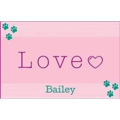 Frisco Love Cutout Personalized Dog & Cat Placemat 6 Frisco Love Cutout Personalized Dog & Cat Placemat -Pet Dog Supplies Shop 299558 PT2. AC SS1800 V1636048343