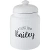 Frisco Ceramic "Treats For" Personalized Treat Jar, 13 Cup, 104oz