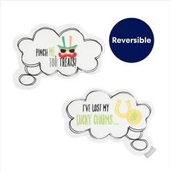 Frisco St. Patrick's Thought Bubble Reversible Plush Squeaky Dog Toy 8 Frisco St. Patrick's Thought Bubble Reversible Plush Squeaky Dog Toy -Pet Dog Supplies Shop 303134 PT2. AC SS1800 V1703016817