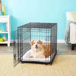 Frisco Fold & Carry Single Door Collapsible Wire Dog Crate & Frisco Premium Extra Large Printed Dog Training & Potty Pads 13 Frisco Fold & Carry Single Door Collapsible Wire Dog Crate & Frisco Premium Extra Large Printed Dog Training & Potty Pads -Pet Dog Supplies Shop 303438 PT4. AC SS1800 V1623088347