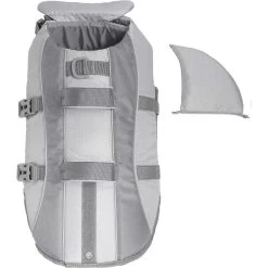 Frisco Shark Dog Life Jacket & Frisco Foam Rubber Floating Fetch Ball No Squeak Dog Toy -Pet Dog Supplies Shop 303590 PT3. AC SS1800 V1623054157