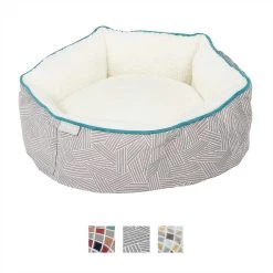Frisco Sherpa Dog & Cat Blanket & Frisco Sherpa Hexagon Bolster Cat & Dog Bed -Pet Dog Supplies Shop 303598 PT6. AC SS1800 V1623067654