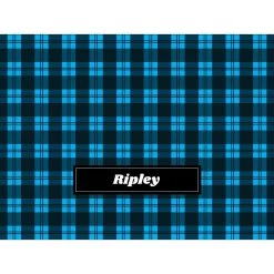 Frisco Personalized Plaid Soft Fleece Cat & Dog Blanket, 30" X 40" -Pet Dog Supplies Shop 303999 PT4. AC SS1800 V1637610236