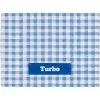 Frisco Personalized Gingham Plaid Soft Fleece Cat & Dog Blanket, 30" X 40"
