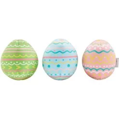 Frisco Easter Eggs Plush Squeaky Dog Toy -Pet Dog Supplies Shop 304954 PT2. AC SS1800 V1642441297
