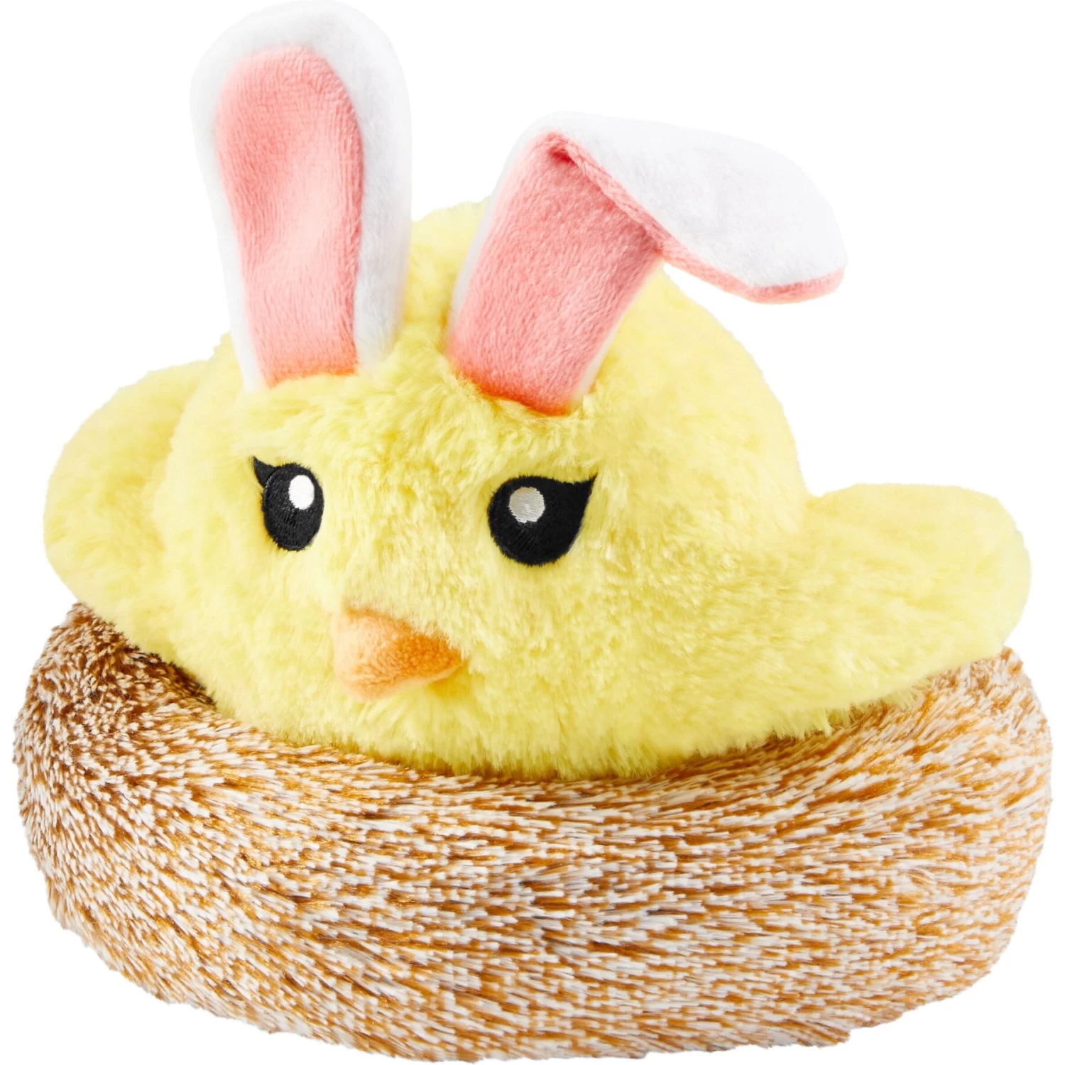 Frisco Easter Chick In Nest 2-in-1 Plush Squeaky Dog Toy 1 Frisco Easter Chick In Nest 2-in-1 Plush Squeaky Dog Toy