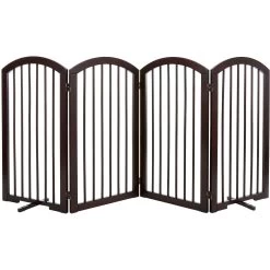 Frisco Arch 4-Panel Solid Wood Dog Gate -Pet Dog Supplies Shop 305152 PT2. AC SS1800 V1639669041