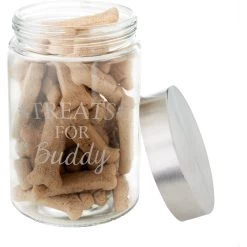 Frisco Paw Print Glass Personalized Treat Jar With Lid, 5 Cup, 40oz 8 Frisco Paw Print Glass Personalized Treat Jar With Lid, 5 Cup, 40oz -Pet Dog Supplies Shop 309522 PT3. AC SS1800 V1645206096