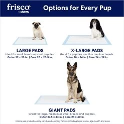 Frisco Extra Large Eco-Conscious Dog Training & Potty Pads -Pet Dog Supplies Shop 309793 PT3. AC SS1800 V1674671566