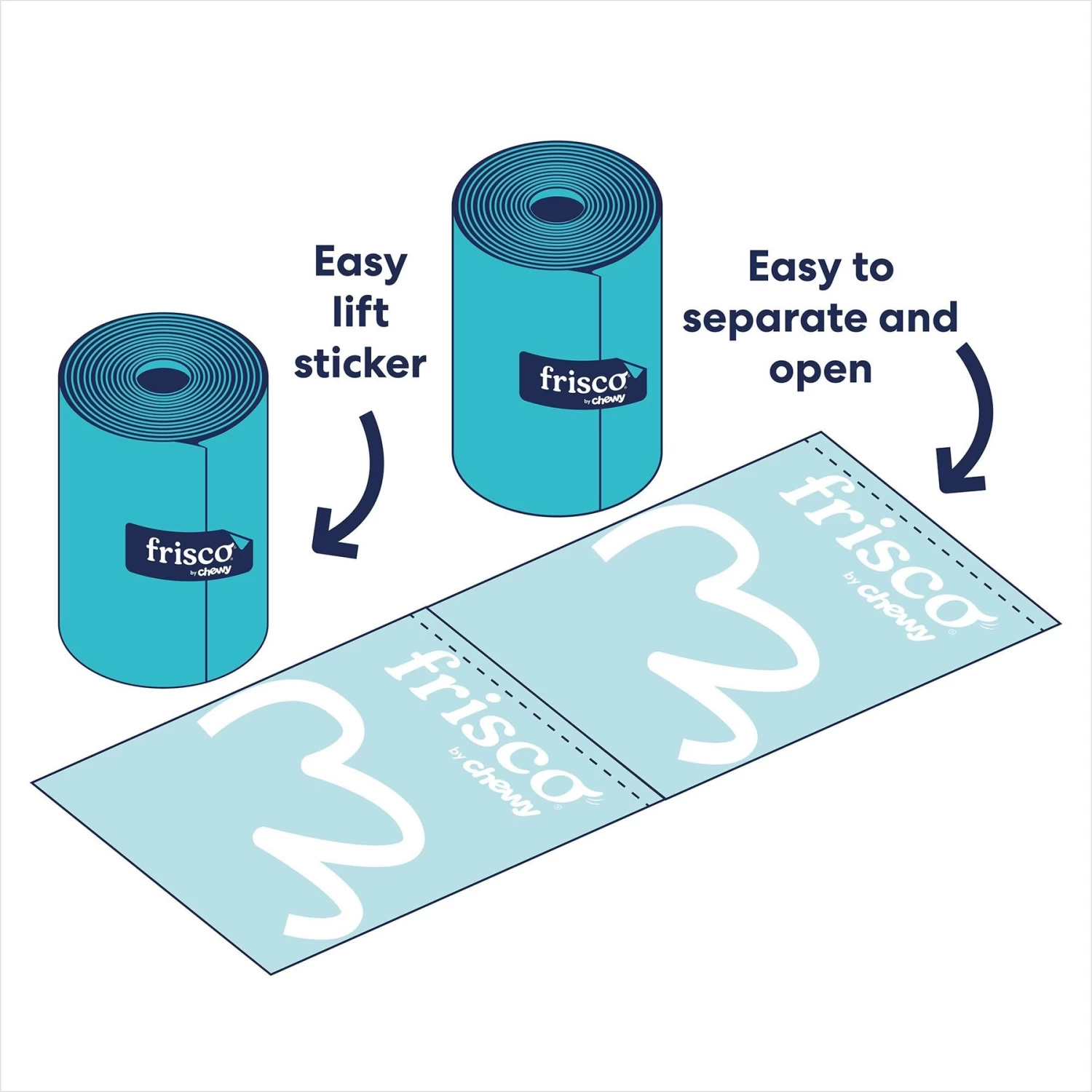 Frisco Dog Poop Bag Square Design Dispenser 2 Frisco Dog Poop Bag Square Design Dispenser - Image 2