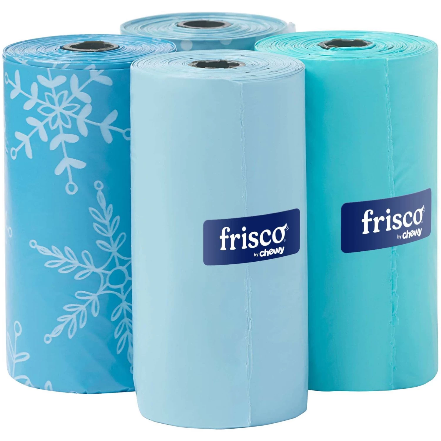 Frisco Solid & Printed Blue Assorted Poop Bags 1 Frisco Solid & Printed Blue Assorted Poop Bags