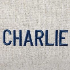 Frisco Personalized Knife Edge Bed, Beige Linen, X-Large -Pet Dog Supplies Shop 311760 PT4. AC SS1800 V1630593991