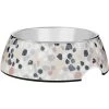 Frisco Terrazzo Design Stainless Steel Dog & Cat Bowl