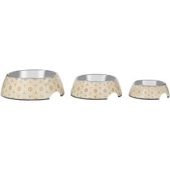 Frisco Circle Design Stainless Steel Dog & Cat Bowl -Pet Dog Supplies Shop 311969 PT4. AC SS1800 V1642542053