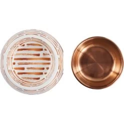 Frisco Copper Print Design Stainless Steel Dog & Cat Bowl -Pet Dog Supplies Shop 311975 PT4. AC SS1800 V1643391116