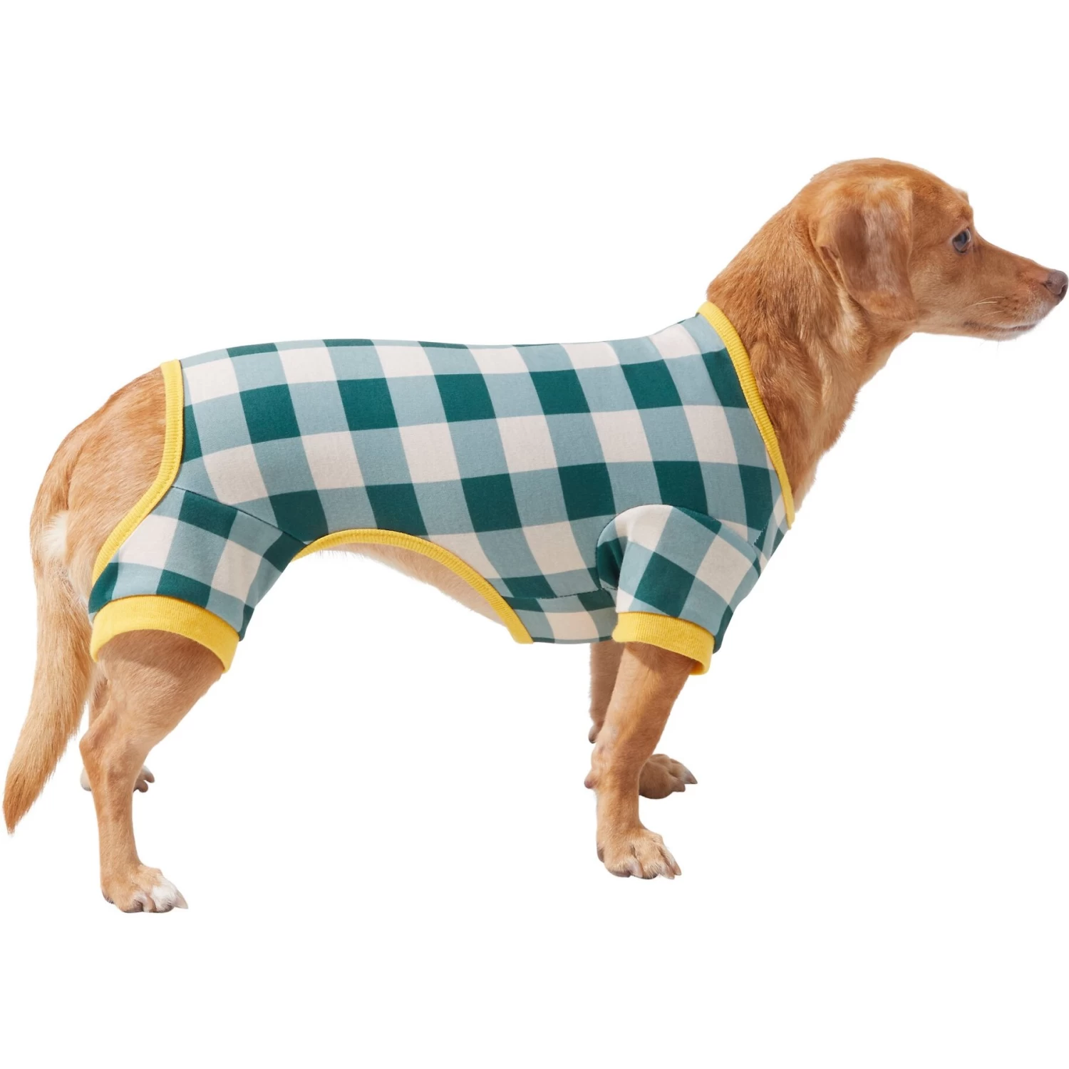 Frisco Boho Gingham Dog & Cat PJs 1 Frisco Boho Gingham Dog & Cat PJs