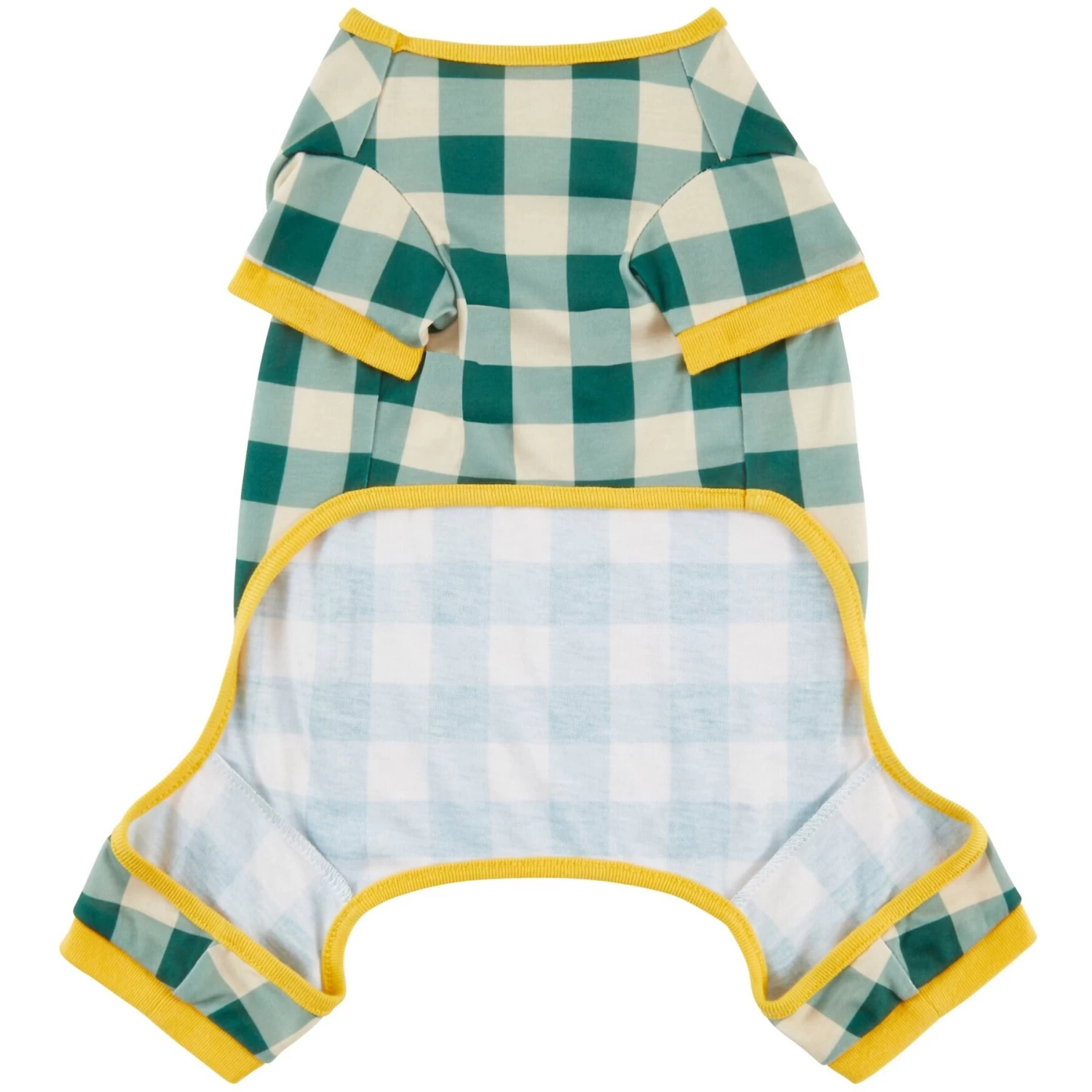Frisco Boho Gingham Dog & Cat PJs 5 Frisco Boho Gingham Dog & Cat PJs - Image 5