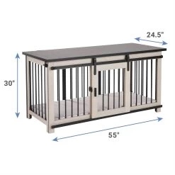 Frisco "Rockford" Dog Crate Credenza & Mat -Pet Dog Supplies Shop 315187 PT3. AC SS1800 V1634217787