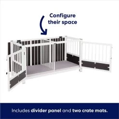 Frisco "Roma" Dog Crate Credenza & Mat -Pet Dog Supplies Shop 315189 PT4. AC SS1800 V1636564342