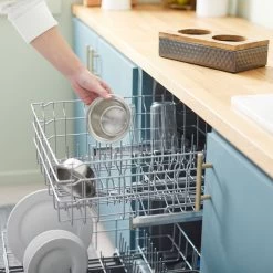 Frisco Premium Stainless Steel Double Diner Dog & Cat Bowl, Black -Pet Dog Supplies Shop 331532 PT6. AC SS1800 V1657656874