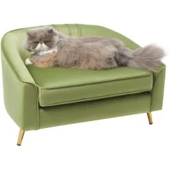 Frisco Elevated Curved Dog & Cat Sofa Bed With Removable Cover 6 Frisco Elevated Curved Dog & Cat Sofa Bed With Removable Cover -Pet Dog Supplies Shop 331628 PT2. AC SS1800 V1643928761