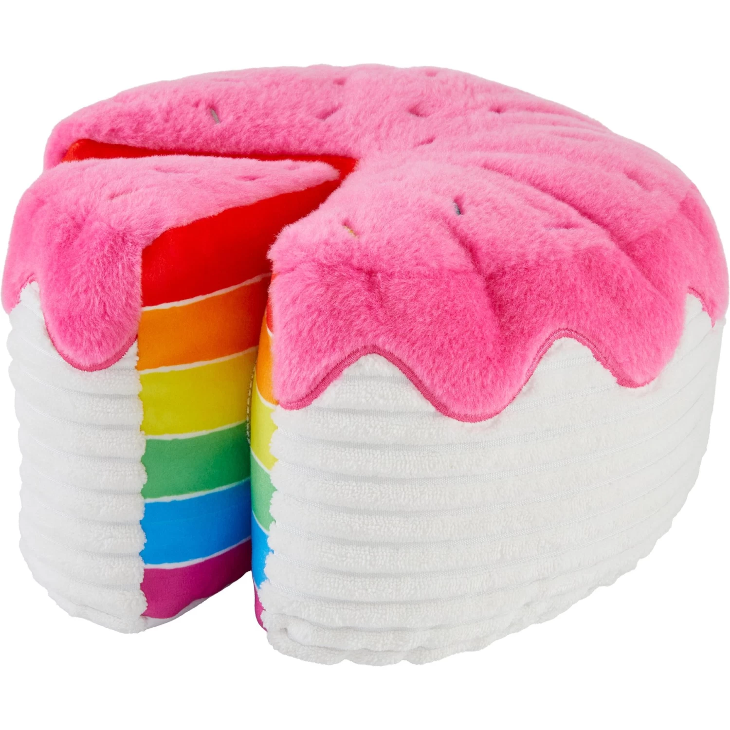 Frisco Cake Plush Squeaky Dog Toy 1 Frisco Cake Plush Squeaky Dog Toy