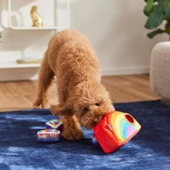 Frisco Pride Rainbow Hide & Seek Puzzle Plush Squeaky Dog Toy -Pet Dog Supplies Shop 331673 PT3. AC SS1800 V1647356070